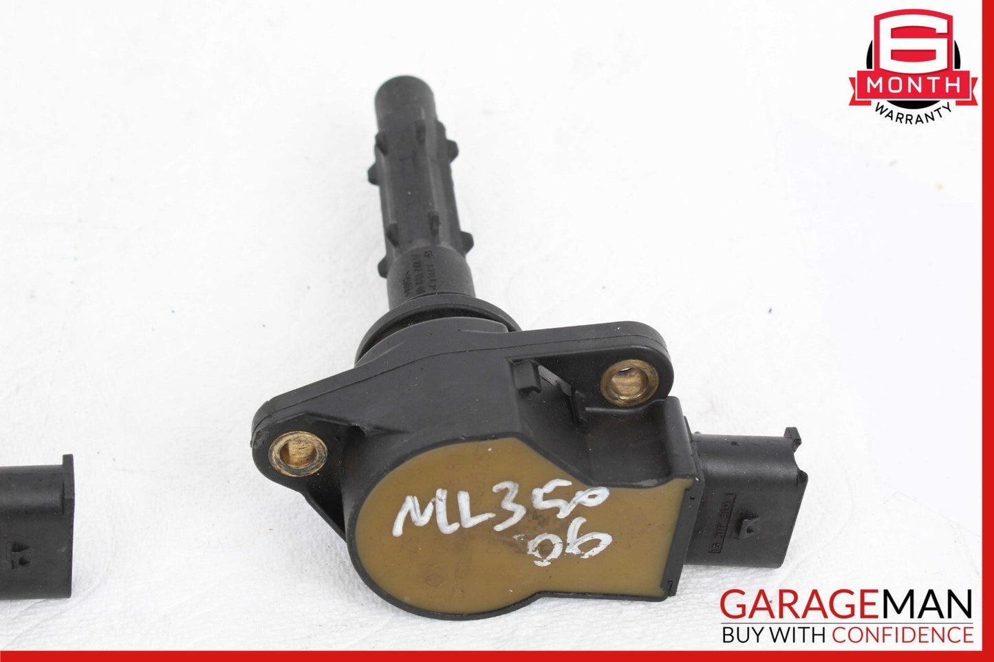 06-10 Mercedes W251 R350 CLK350 Delphi Ignition Coil Spark Plug Set of 6 pc OEM