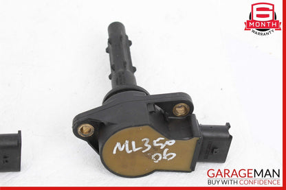 06-10 Mercedes W251 R350 CLK350 Delphi Ignition Coil Spark Plug Set of 6 pc OEM