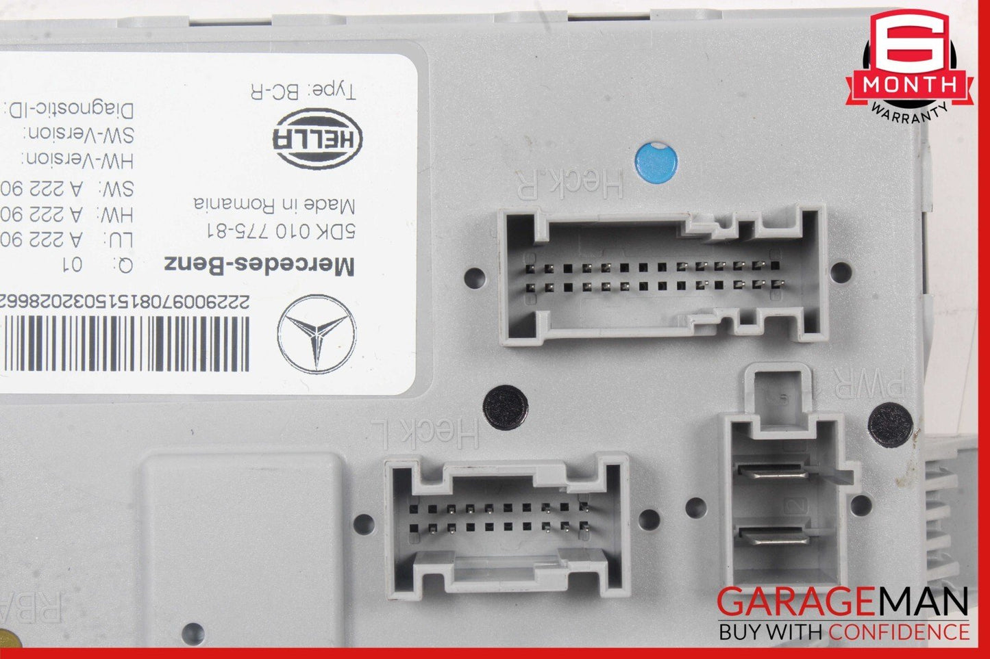 15-18 Mercedes W205 C300 C400 C350e Rear Trunk SAM Control Module Unit OEM