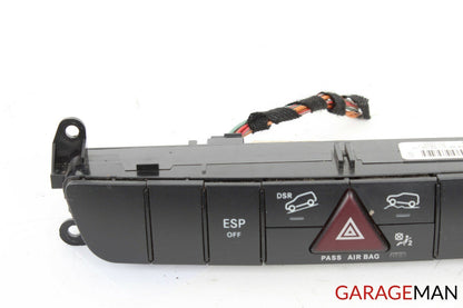 06-11 Mercedes W164 ML350 Center Dash ESP DSR Hazard Light Switch Module OEM