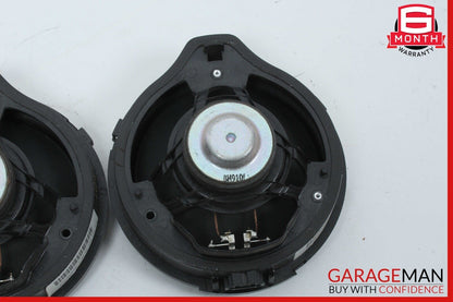 08-15 Mercedes X204 GLK350 4MATIC Rear Right & Left Door Sound Speakers Set of 2