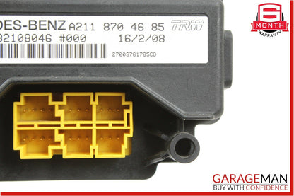 06-09 Mercedes X164 GL450 R350 ML550 Right Seat Weight Sensor Control Module