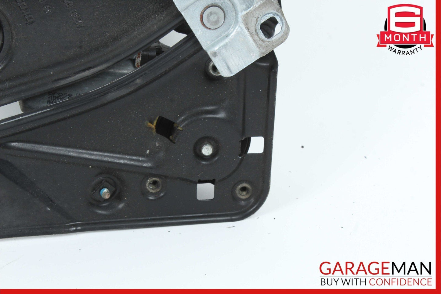 03-11 Mercedes R230 SL500 Rear Left Quarter Window Regulator Motor Plate OEM