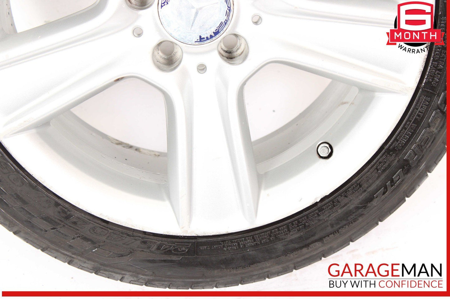 08-15 Mercedes W204 C250 C350 Rear Left / Right Wheel Tire Rim 8.5Jx17H2 ET58