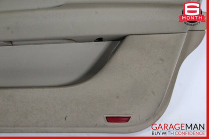 08-14 Mercedes W204 C300 Sedan Front Right Side Interior Door Trim Panel Beige