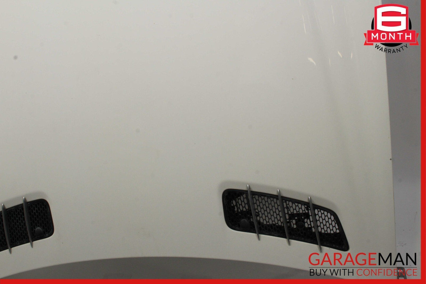 03-08 Mercedes R230 SL500 SL600 Front Hood Lid Bonnet Air Vent Cover Assy White