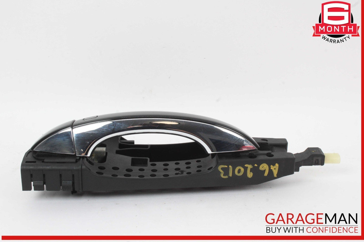 12-18 Audi A6 A7 Rear Left Driver Side Exterior Door Handle Black 4H0837885 OEM