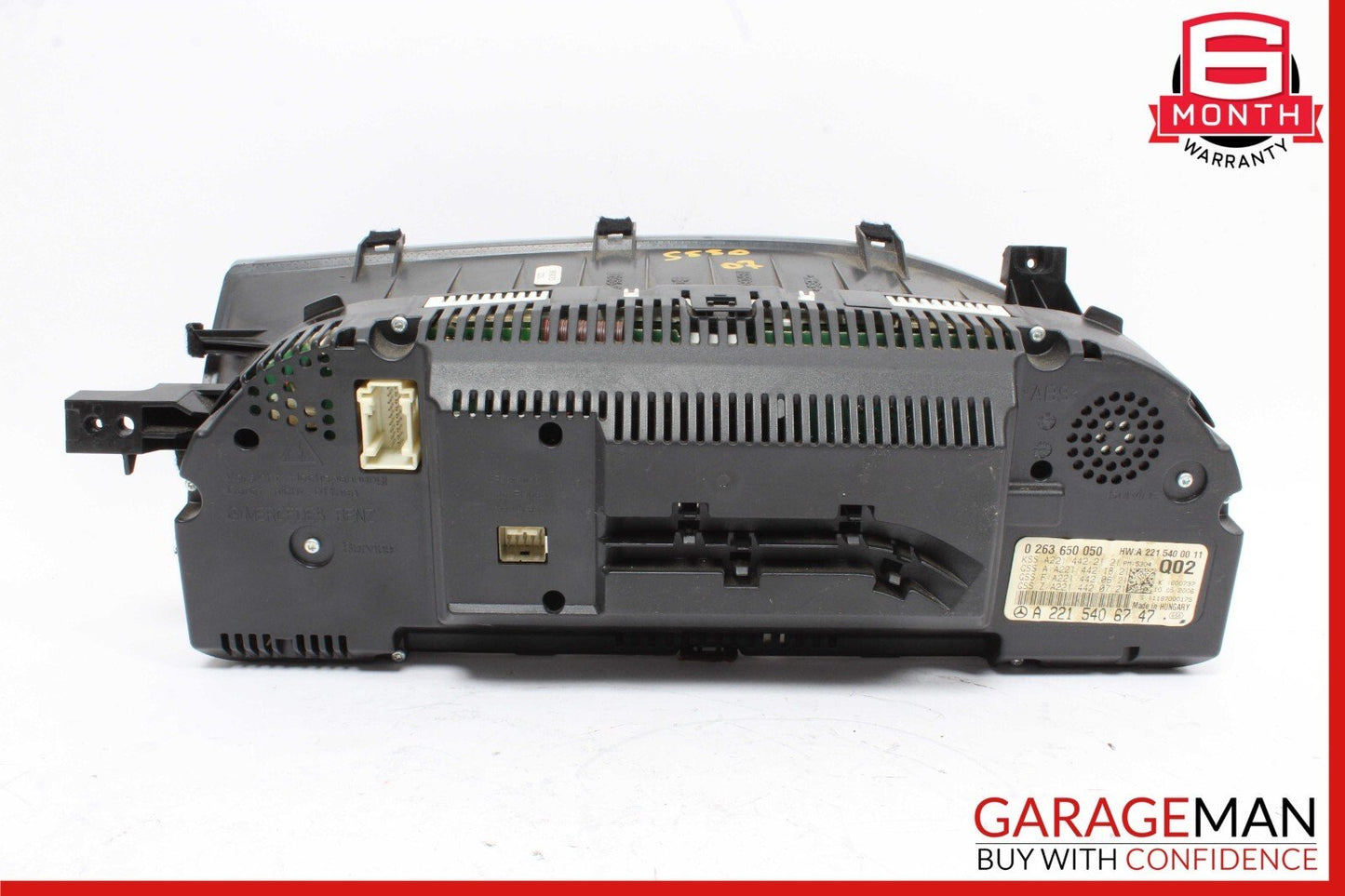 07-10 Mercedes W221 S550 S600 CL550 Instrument Cluster Speedometer OEM