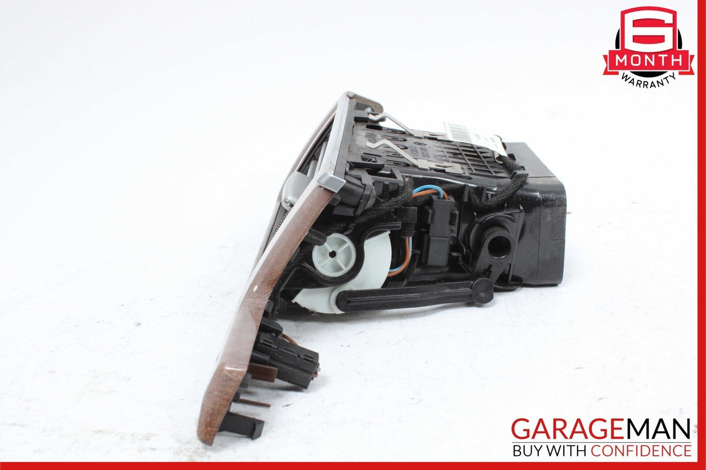 10-13 Mercedes W212 E350 E550 Front Left Side Dash AC A/C Air Vent Trim Wood