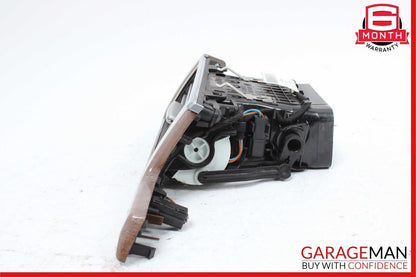 10-13 Mercedes W212 E350 E550 Front Left Side Dash AC A/C Air Vent Trim Wood