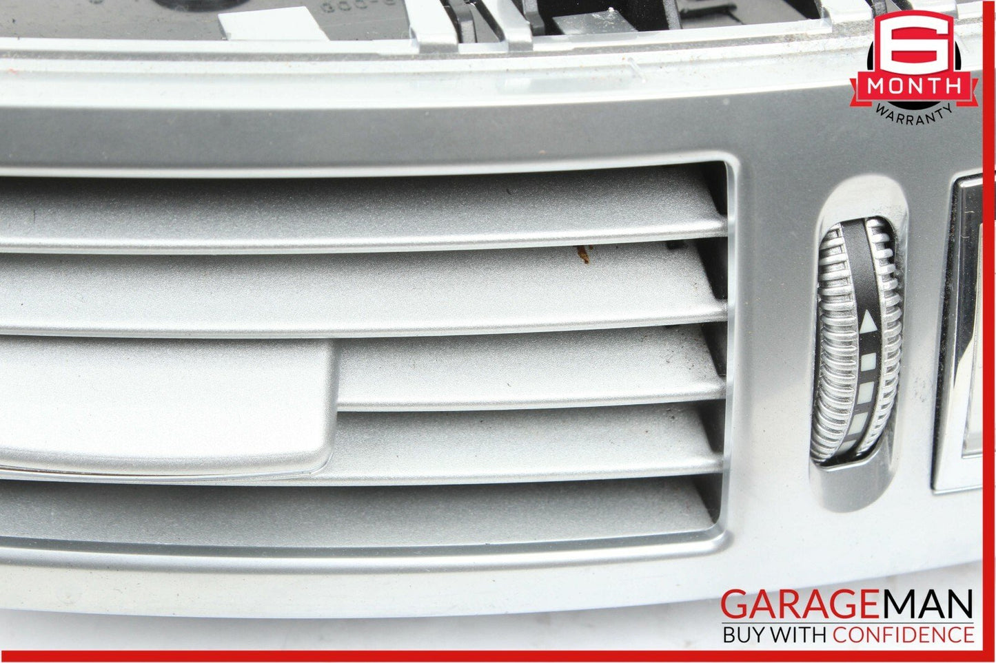 07-13 Mercedes W221 S400 S550 Dashboard Center Dash A/C Air Vent Trim Clock OEM