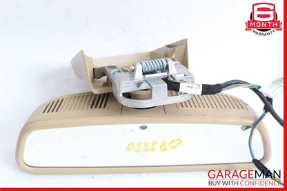 07-09 Mercedes W221 S450 S500 S550 Interior Rear View Inside Dim Mirror Brown