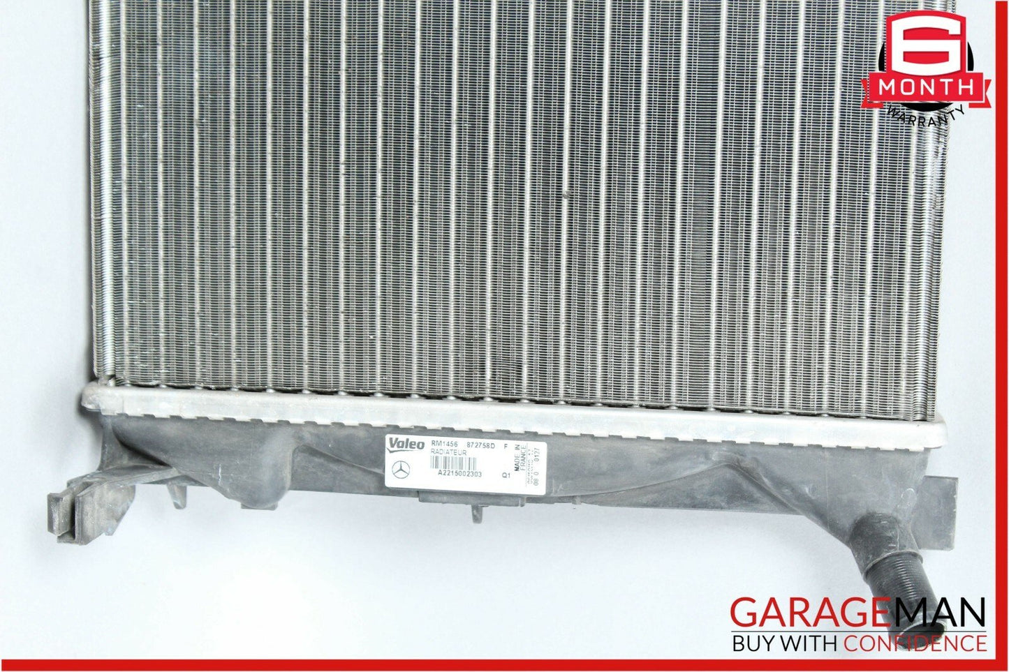 10-13 Mercedes W221 S400 Hybrid Radiator Water Intercooler 2215002303 OEM
