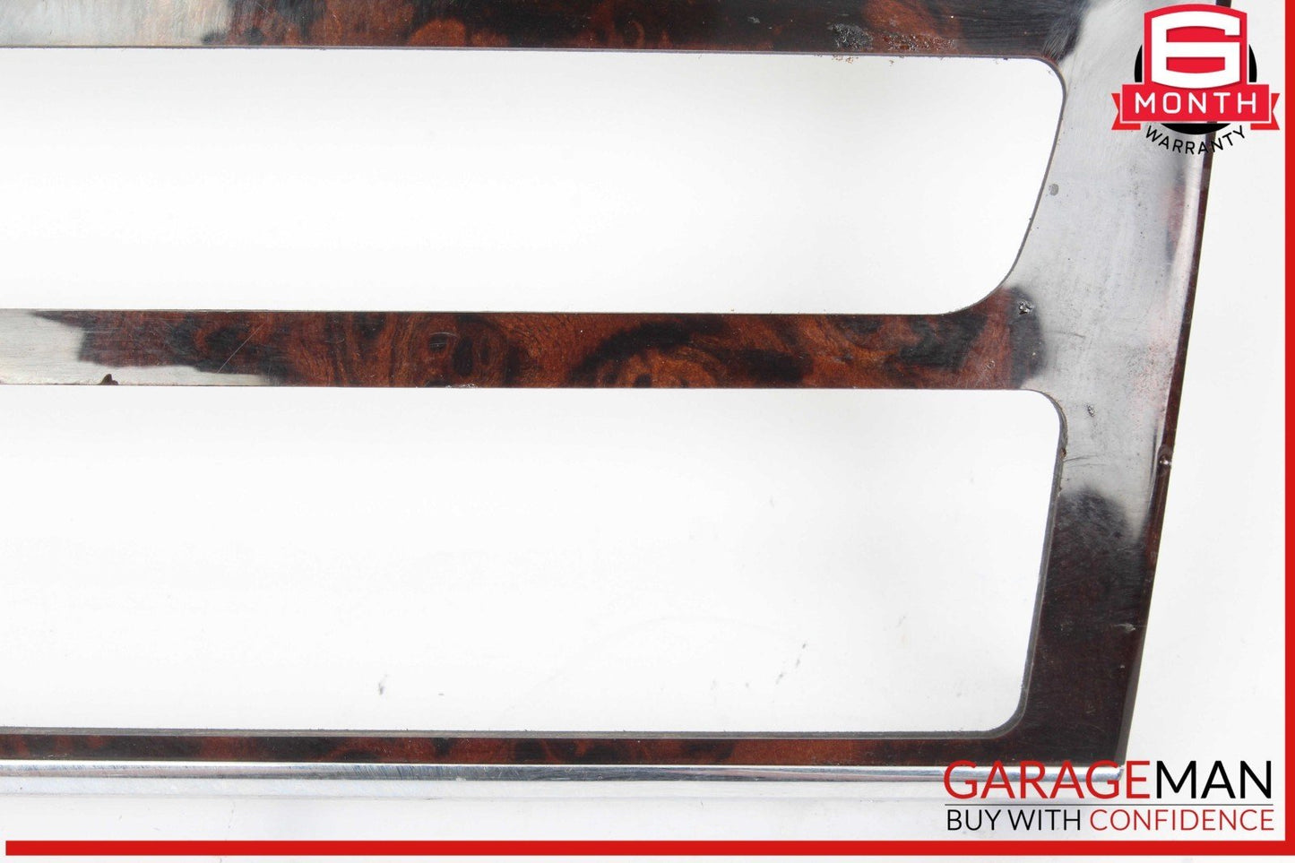 06-12 Mercedes W164 ML350 4MATIC Center Console Control Trim Panel Wood Bezel