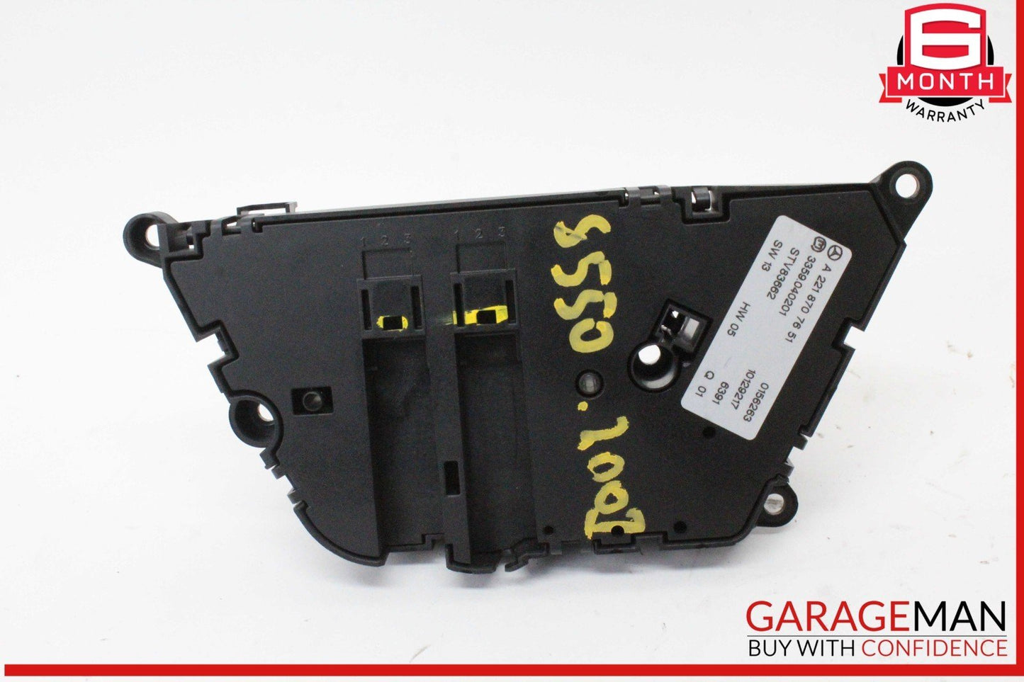 07-14 Mercedes W221 S550 CL550 Front Left Driver Seat Control Memory Switch OEM