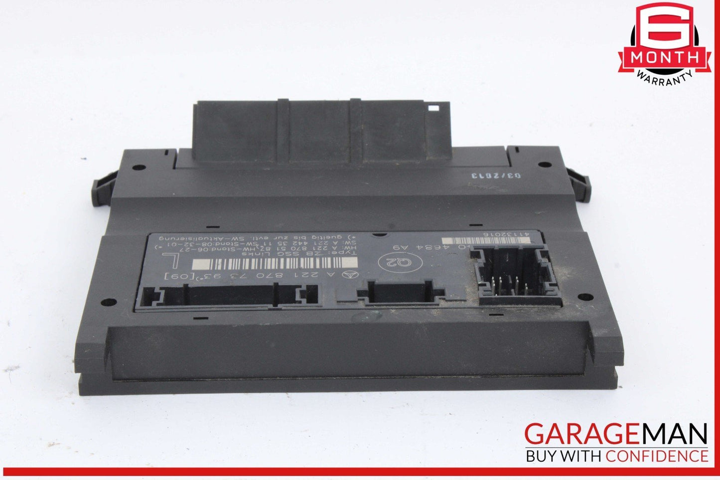 07-13 Mercedes W221 S550 Front Left Driver Side Under Seat Control Module OEM