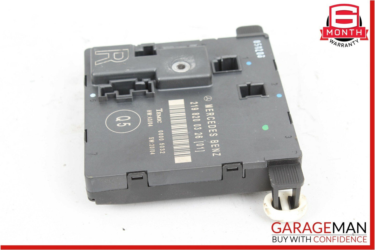 06-11 Mercedes W219 CLS550 CLS500 Rear Right Passenger Side Door Control Module