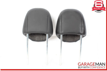 17-23 Tesla Model 3 Front Left and Right Side Head Rest Headrest Set Black OEM