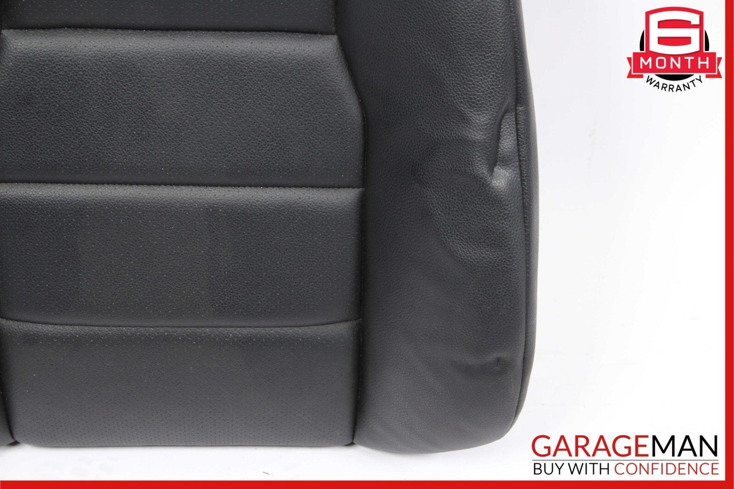 08-14 Mercedes W204 C300 Sedan Front Right Top Upper Seat Cushion Cover Black