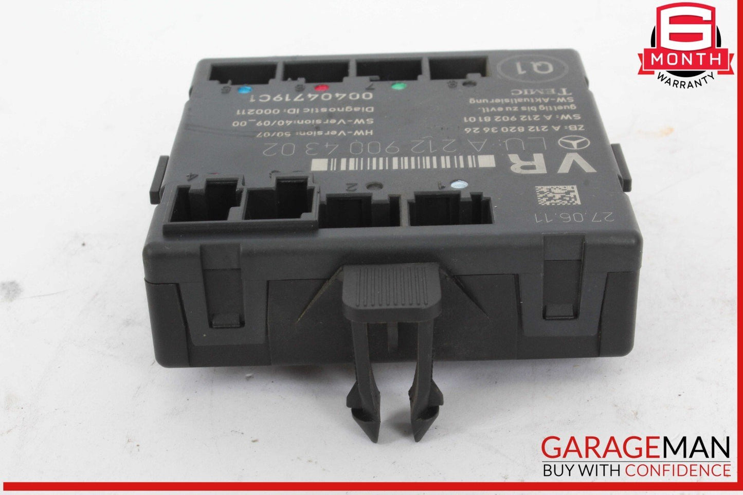 08-18 Mercedes W212 E350 Bluetec Front Right Passenger Side Door Control Module