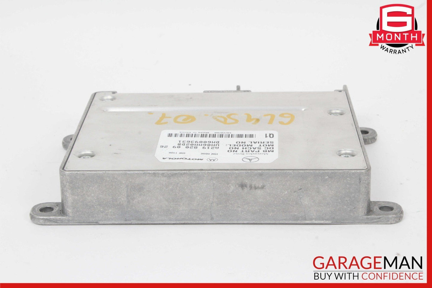06-12 Mercedes X164 GL450 4MATIC Communication Control Module 2198200926 OEM