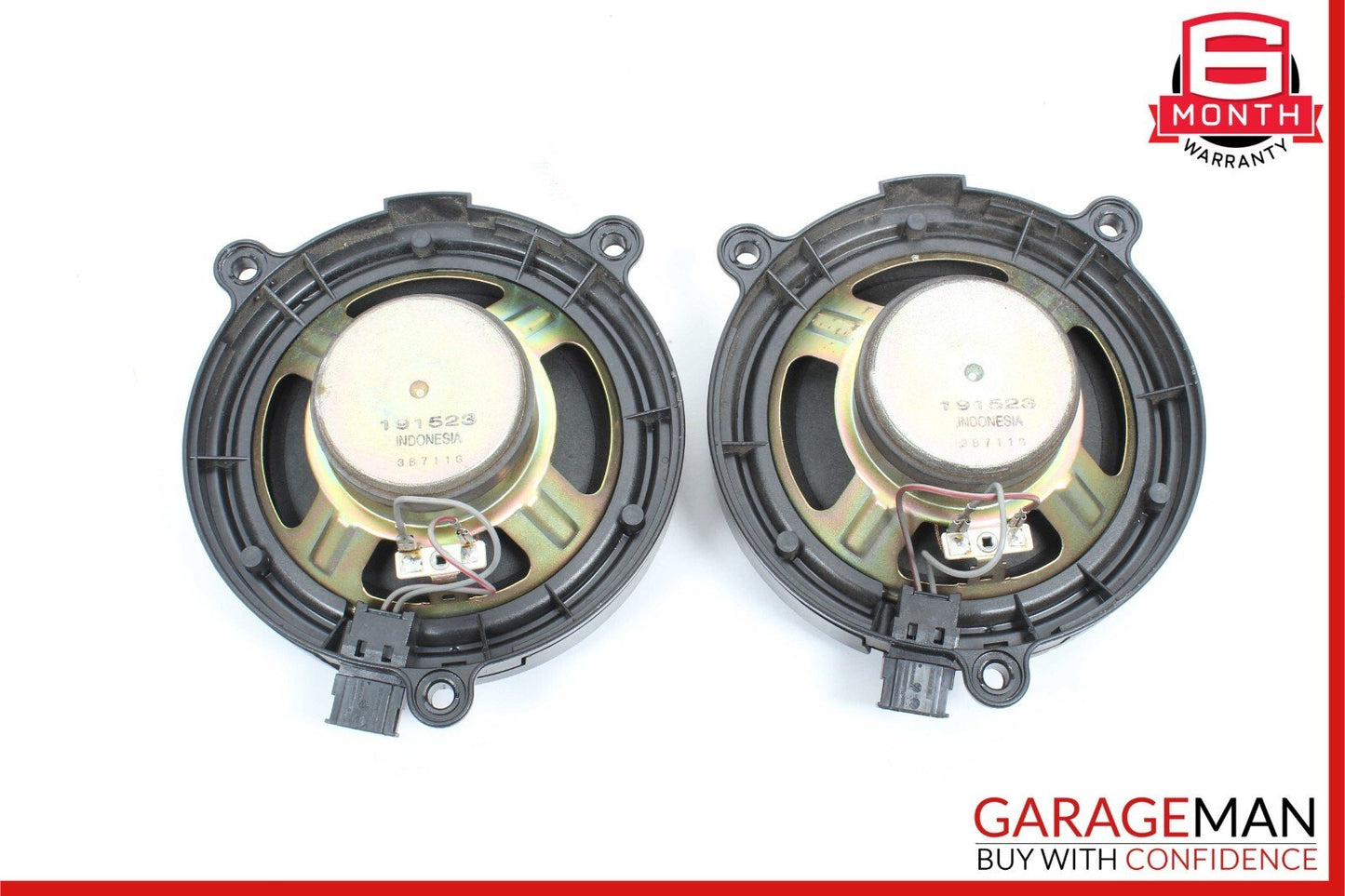 03-09 Mercedes W209 CLK320 CLK500 Front Right & Left Side Door Speaker Set OEM