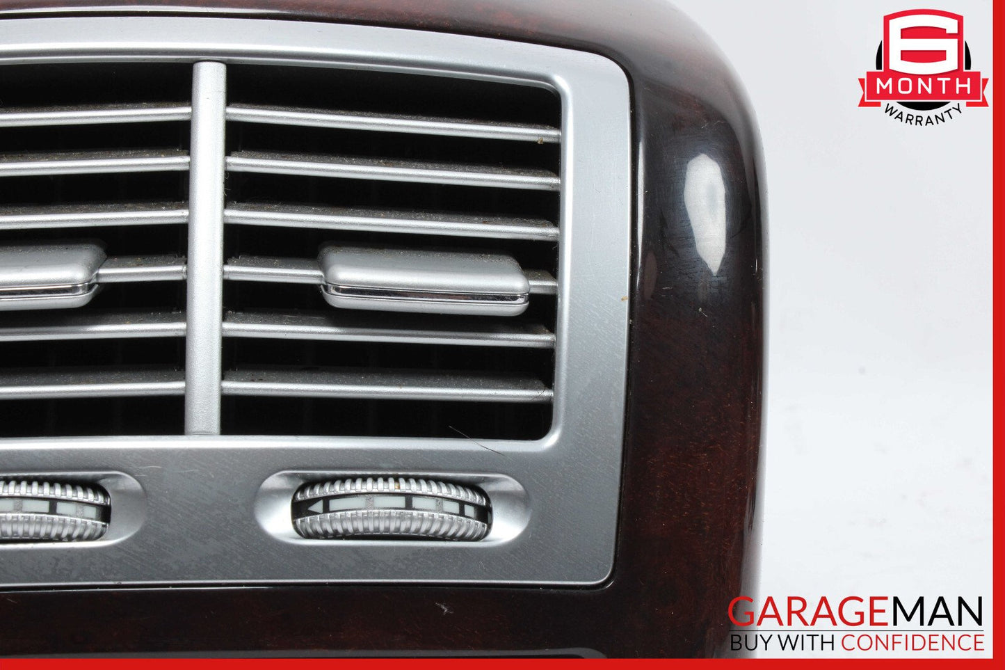 07-13 Mercedes W221 S550 S600 Rear Center Console AC A/C Air Vent Trim OEM