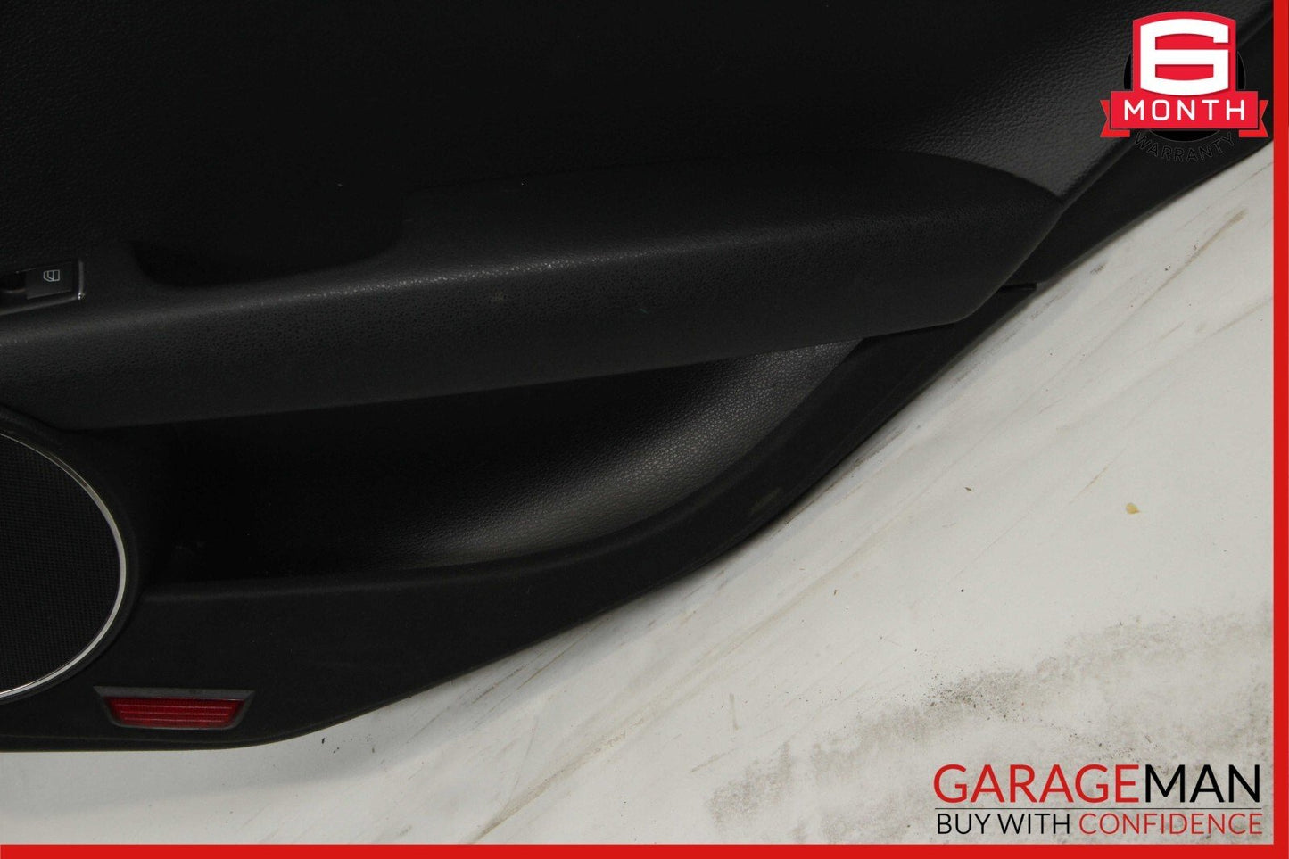 08-14 Mercedes W204 C300 Sedan Rear Right Interior Door Trim Panel Black