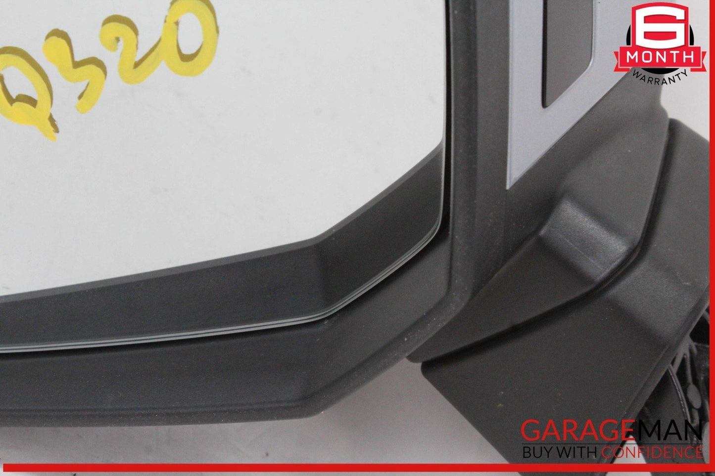 19-24 Audi Q3 Front Left Driver Side Door Rear View Mirror Silver OEM