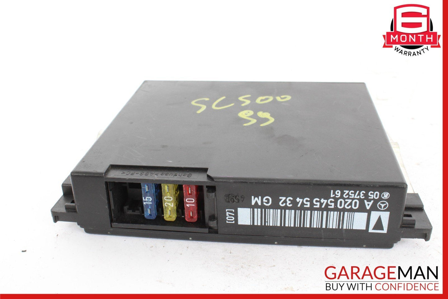 96-02 Mercedes R129 SL500 SL600 General Basic Control Module Unit 0205455432 OEM