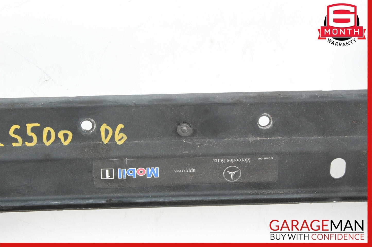 06-11 Mercedes W219 CLS500 CLS550 Front Upper Radiator Support Tie Bracket Bar