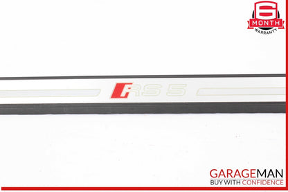 18-23 Audi RS5 Front Left and Front Right Side Door Sill Trim Set 8W6947417B OEM