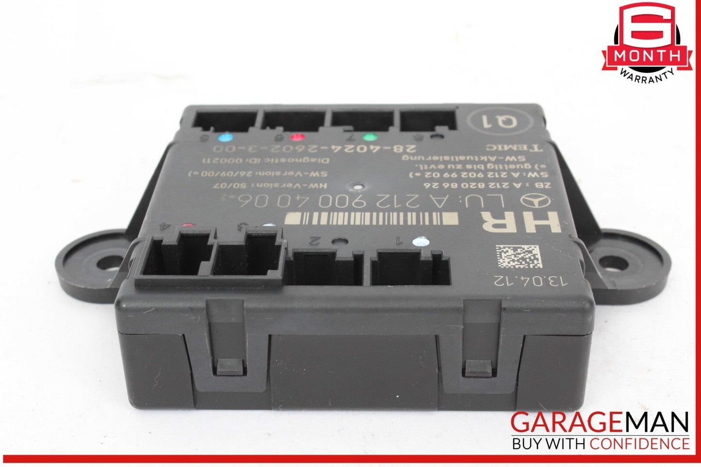 08-18 Mercedes W212 E350 CLS550 Rear Right Side Door Control Module OEM
