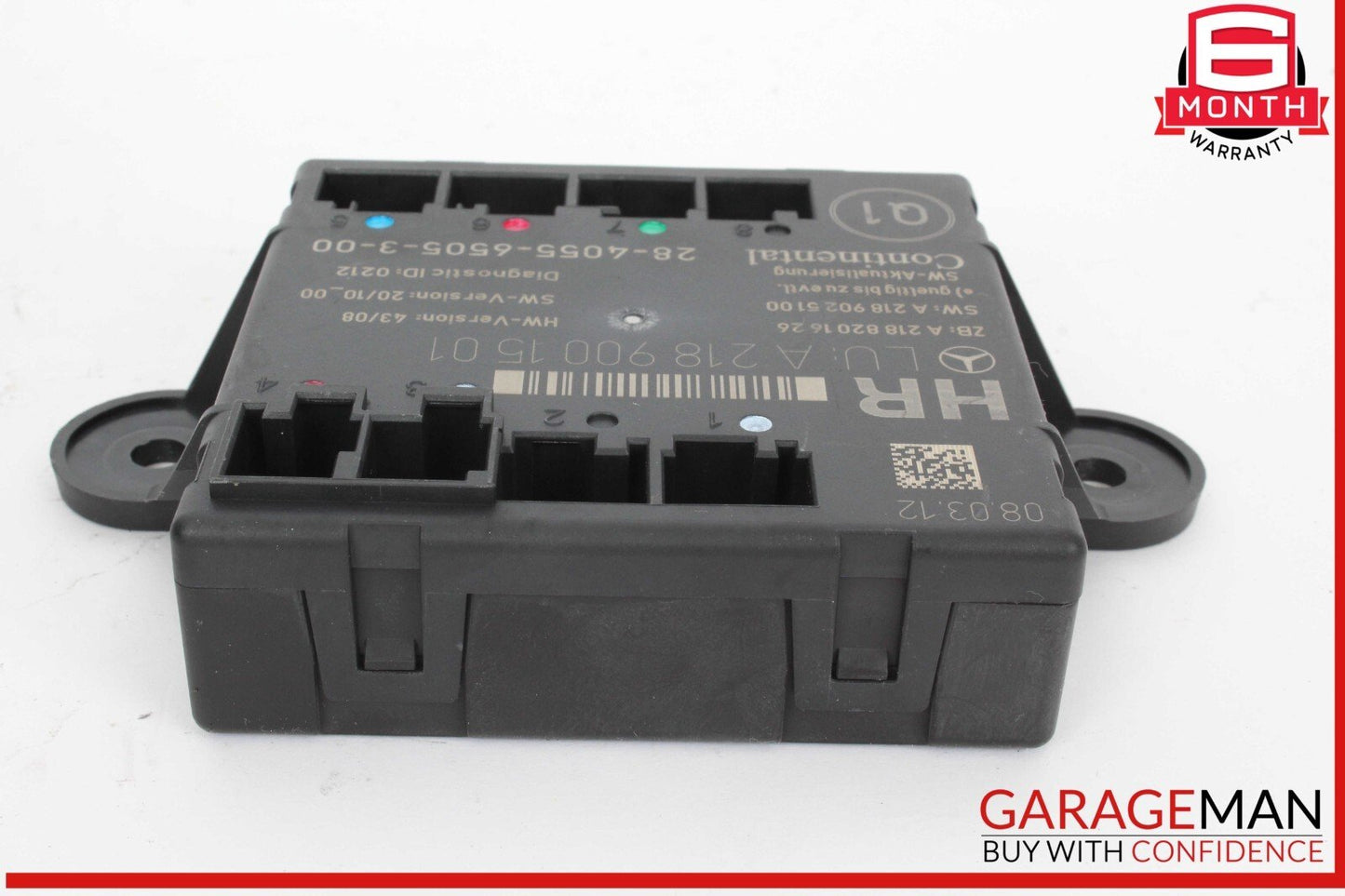08-18 Mercedes W218 CLS550 C300 E550 Rear Right Side Door Control Module Unit