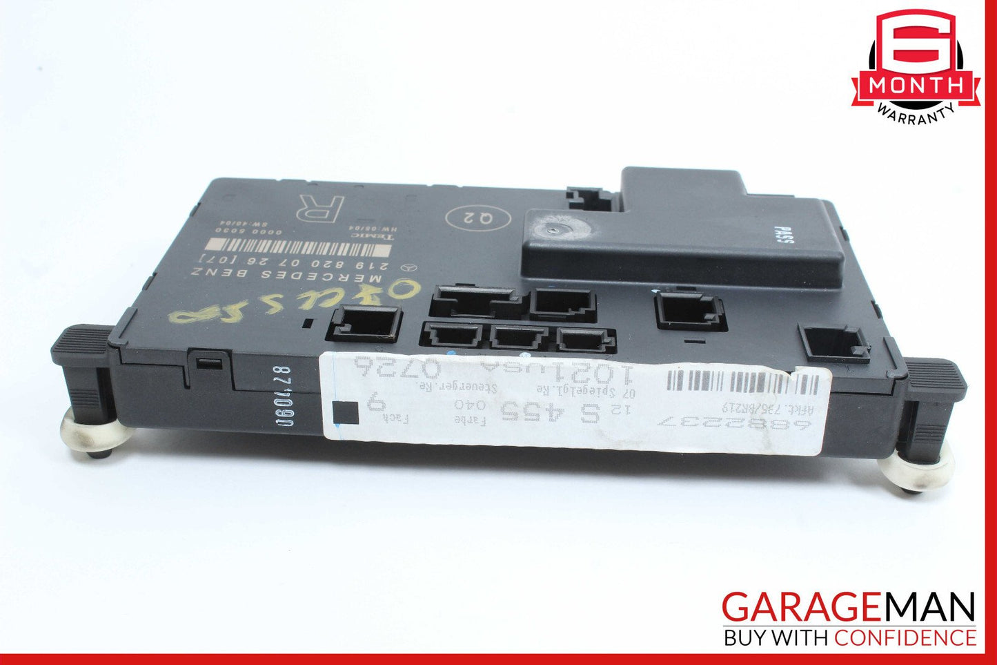 06-11 Mercedes W219 CLS550 Door Control Module Front Right Passenger Side OEM
