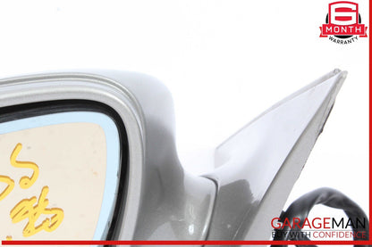 07-09 Mercedes W221 S550 S600 Front Left Side Door Rear View Mirror Silver OEM