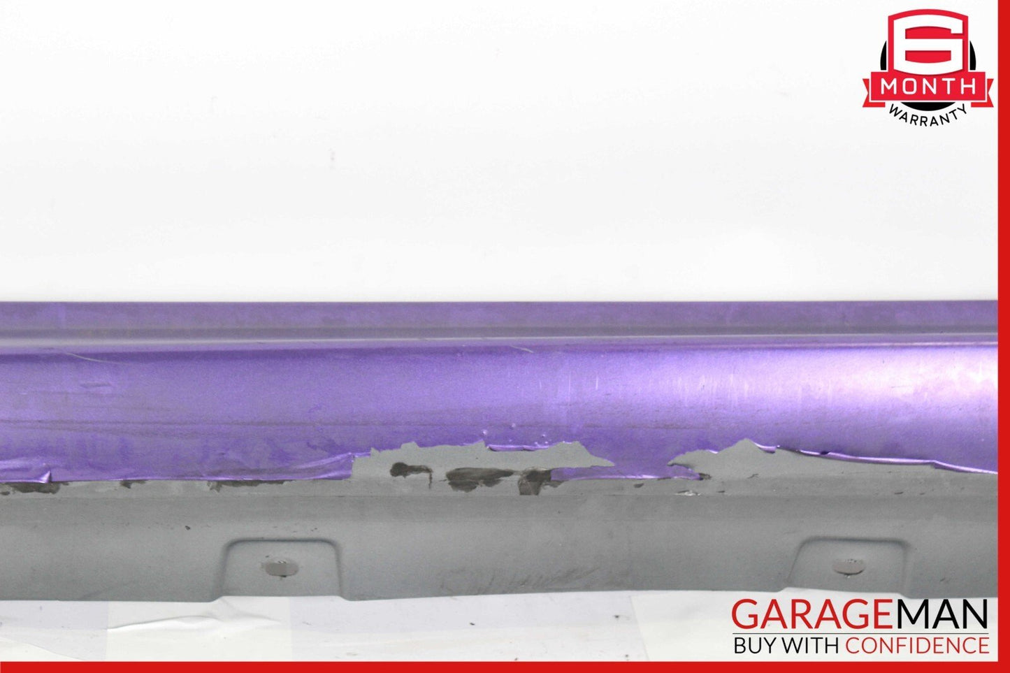 13-19 BMW 640i F06 Left Driver Side Rocker Skirt Molding Trim Panel Purple OEM