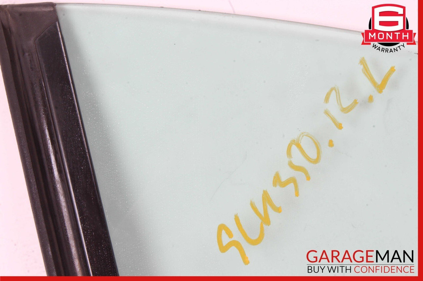 12-20 Mercedes R172 SLK250 SLK350 Rear Left Side Door Quarter Window Glass