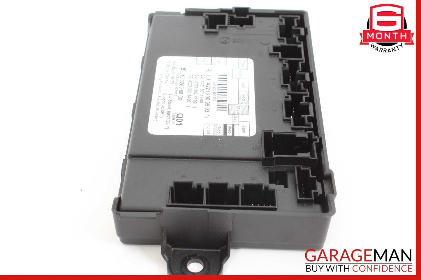 07-13 Mercedes W221 S500 S550 Rear Right or Left Side Door Control Module Unit