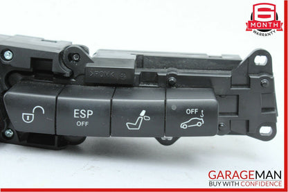 03-06 Mercedes W220 S430 S55 AMG Center Dash Switch ESP Hazard Door Lock OEM