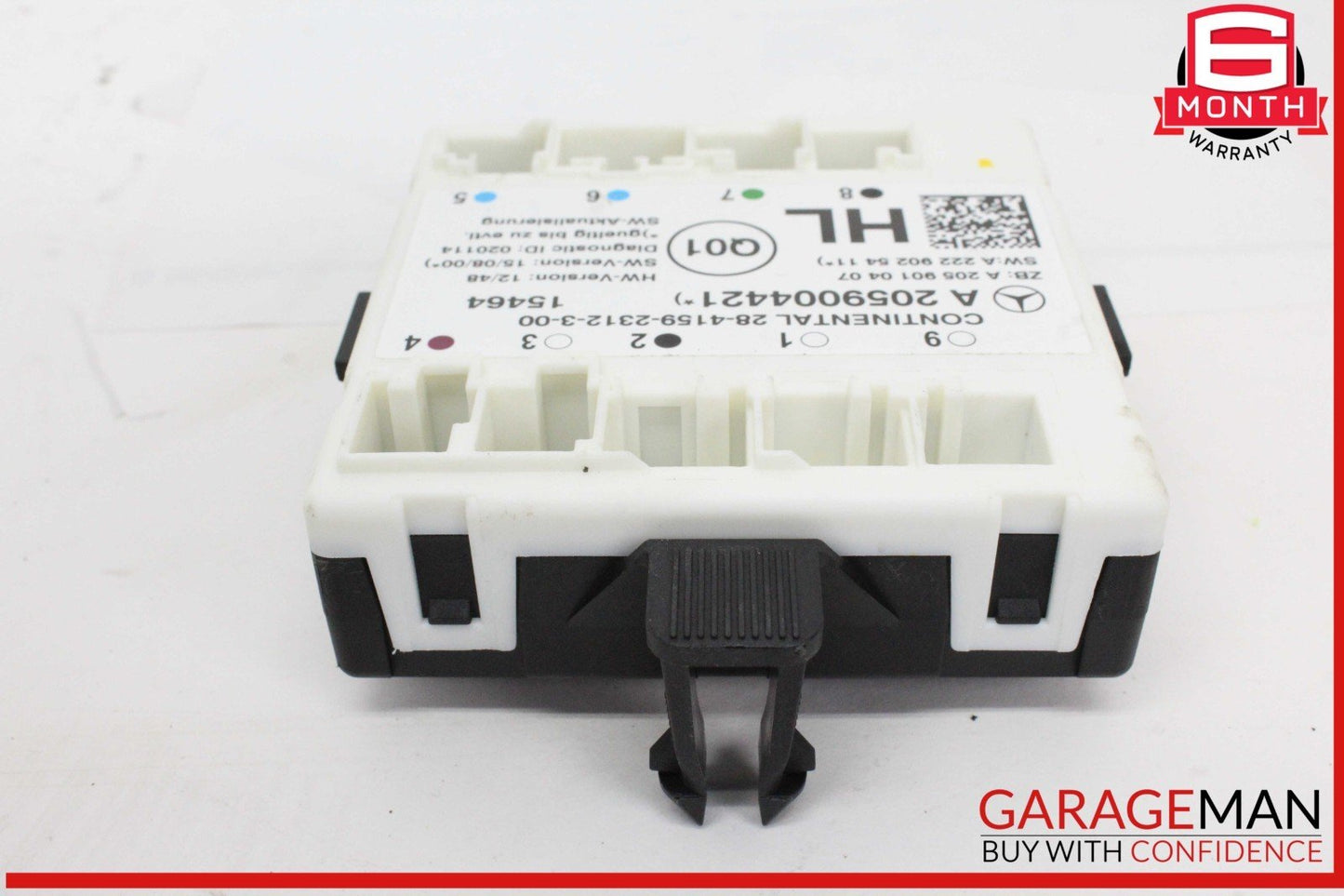 16-19 Mercedes W205 C300 C350e Rear Left Driver Side Door Control Module Unit