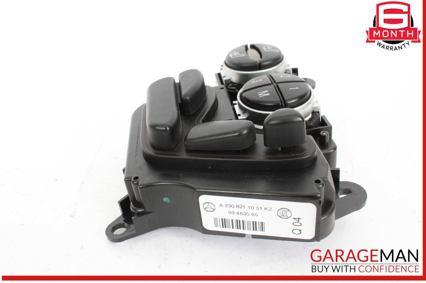 03-08 Mercedes R230 SL500 Front Right Side Seat Adjust Control Switch Module OEM