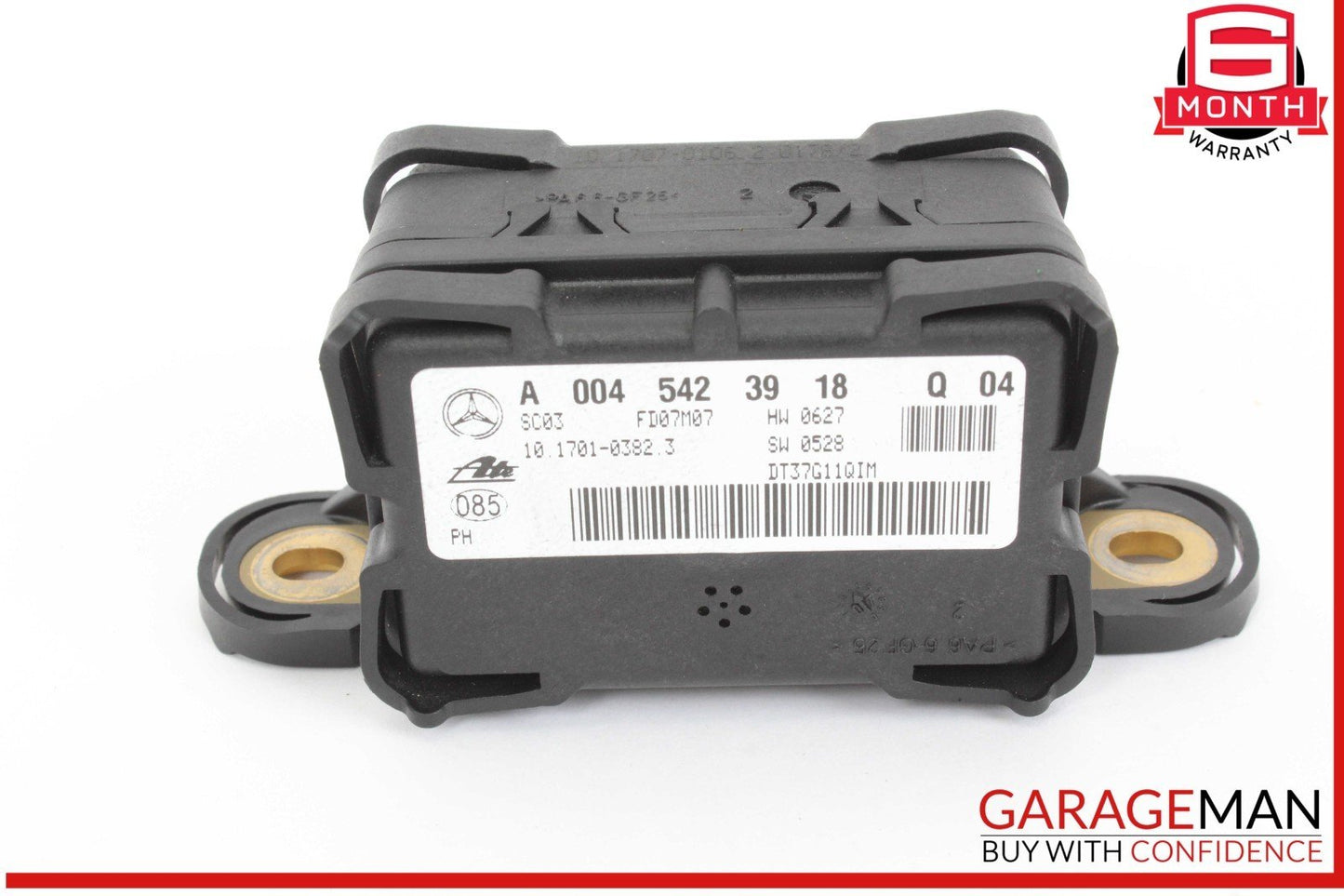 06-09 Mercedes W164 ML550 ML350 R350 Yaw Turn Rate Sensor Module Unit 0045423918