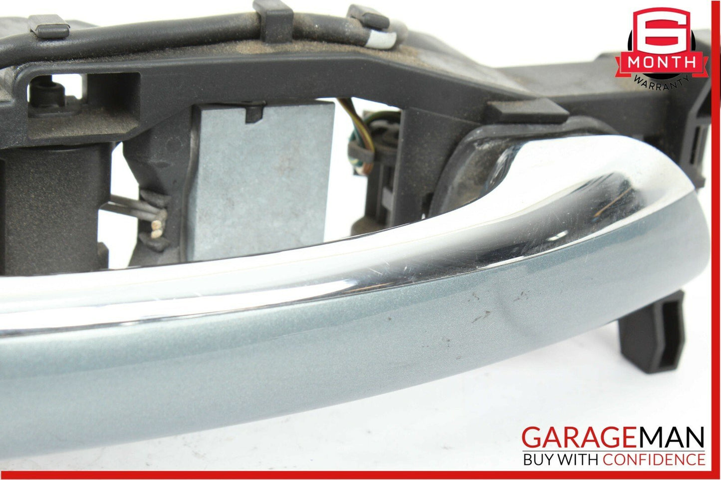 06-11 Mercedes CLS500 Front Right Side Exterior Door Handle Keyless Go Grey