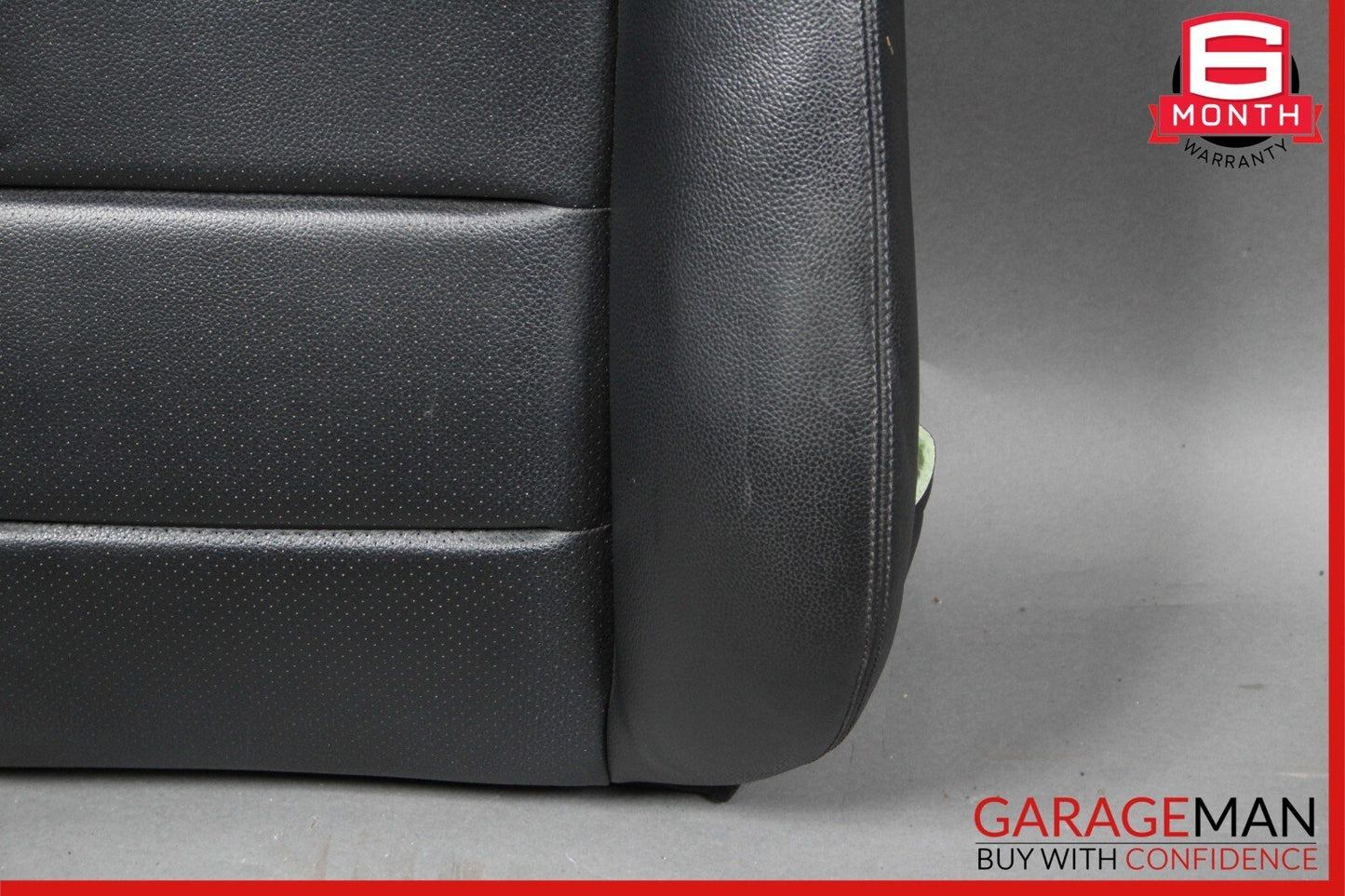 10-16 Mercedes W212 E350 E250 Front Left Side Top Upper Seat Cushion Cover Black