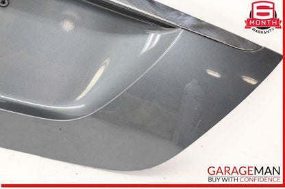 07-09 Mercedes W211 E350 Rear Trunk Lid Tailgate License Plate Panel Gray OEM