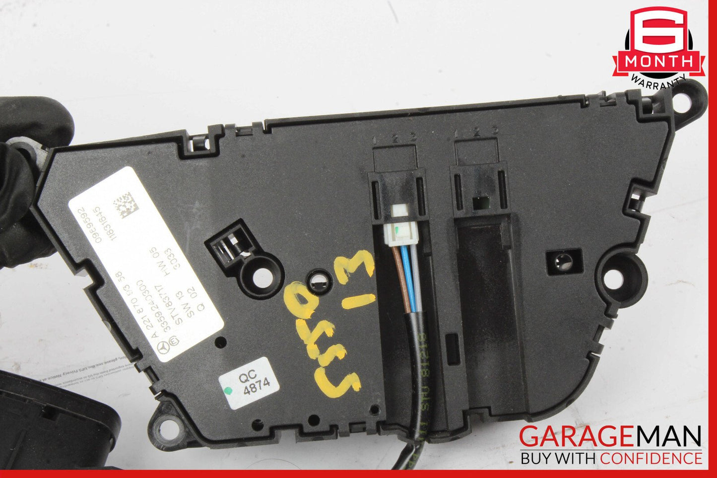 07-14 Mercedes W221 S550 CL550 Front Right Side Seat Control Switch OEM