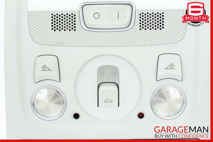 08-12 Audi S5 A5 Front Top Upper Overhead Dome Light Lamp Reading Map Gray OEM