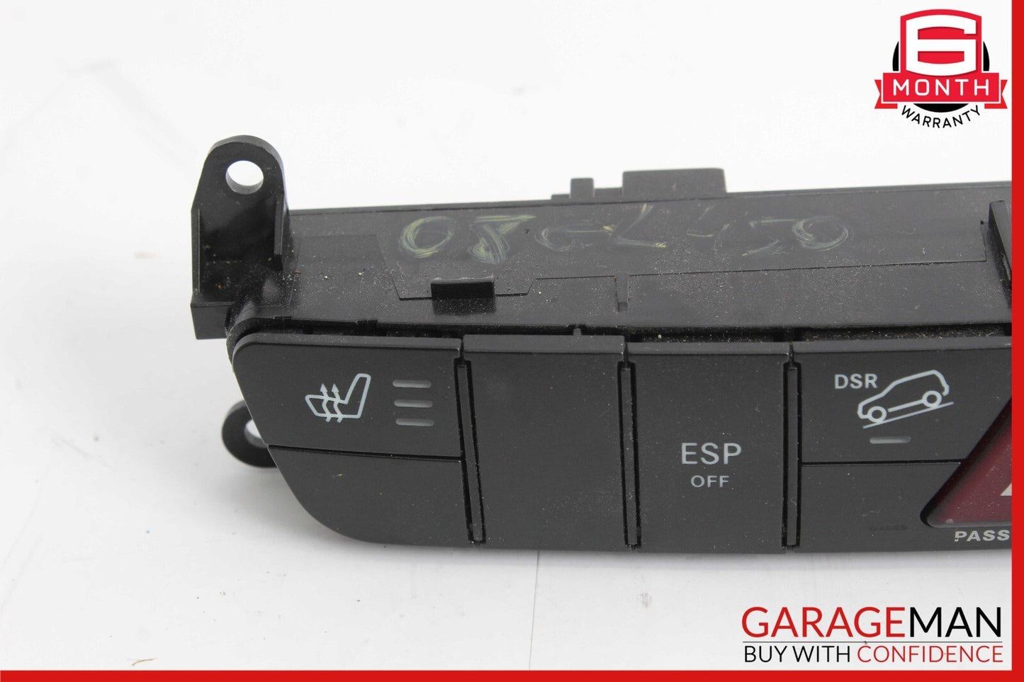 06-12 Mercedes X164 GL550 GL450 Hazard Light Control Switch Panel Module Unit