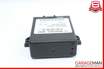 06-13 Mercedes W251 R350 4MATIC Rear Air Suspension Control Module 2515450216